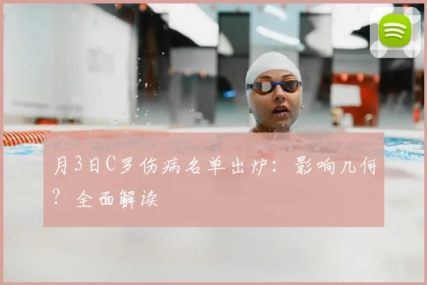 月3日C罗伤病名单出炉:影响几何?全面解读
